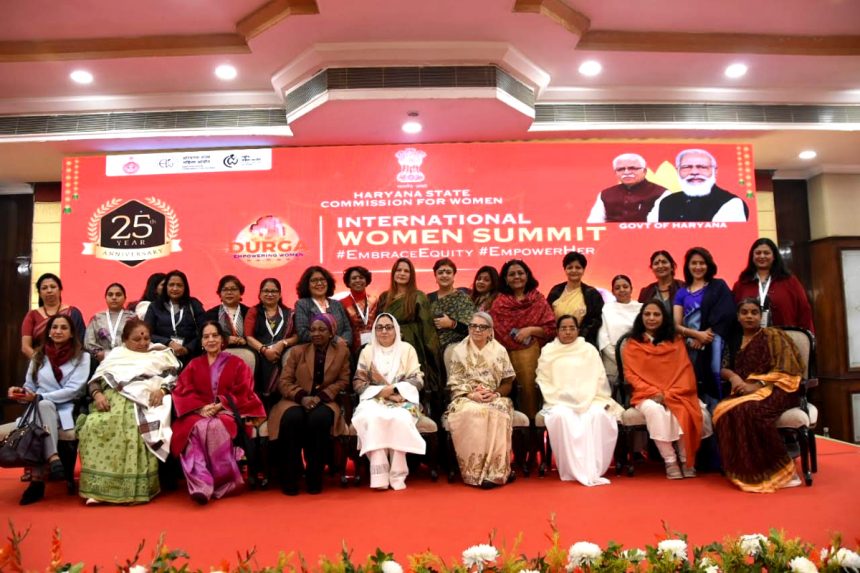 हरियाणा महिला आयोग की 25वीं वर्षगांठ में उपलक्ष्य में दो दिवसीय समागम का हुआ आगाज