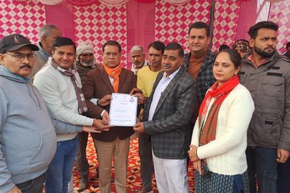 प्रदेश सरकार द्वारा पात्र व्यक्तियों को घर बैठे दी जा रही हैं बीपीएल, पेंशन जैसी योजनाओं का लाभ: विधायक राजेश नागर