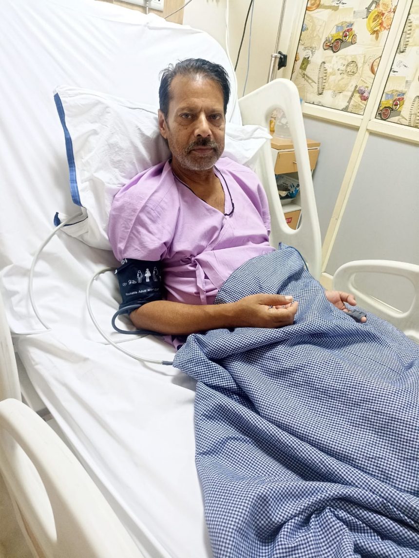 एसएसबी हॉस्पिटल ने अत्याधुनिक हाइब्रिड प्रक्रिया ने बचाई व्यक्ति की जान