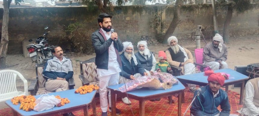 भारत को पूर्ण रूप से विकसित बनाने में बड़ी कारगर साबित होगी विकसित भारत संकल्प यात्रा : जिप वाइस प्रेसिडेंट धर्म चौधरी