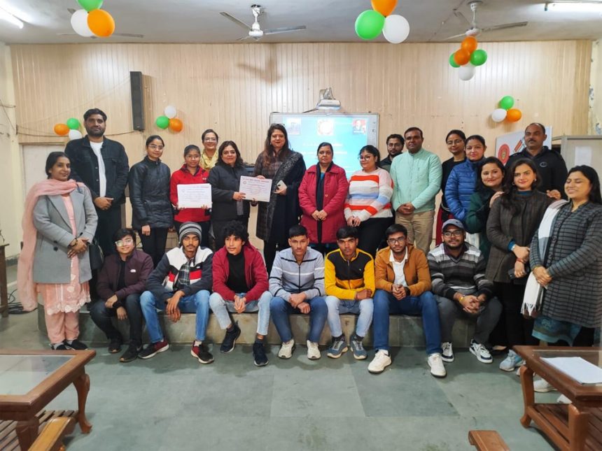 राजकीय महाविद्यालय फ़रीदाबाद में विज्ञान प्रदर्शनी का आयोजन