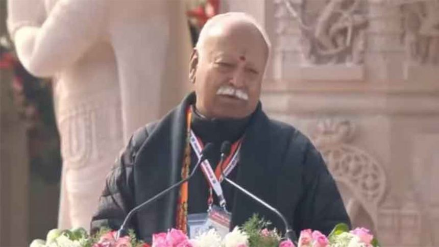 भागवत बोले- 500 साल बाद रामलला वापस आए, CM योगी ने कहा- अयोध्या अब गोलियों की आवाज से नहीं, राम के नाम से गूंजेगी