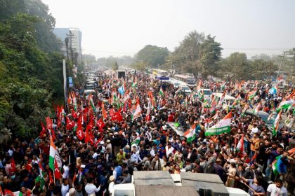 असम में कांग्रेस कार्यकर्ताओं ने पुलिस बैरिकेडिंग तोड़ी, न्याय यात्रा को गुवाहाटी शहर में जाने से रोका जा रहा था