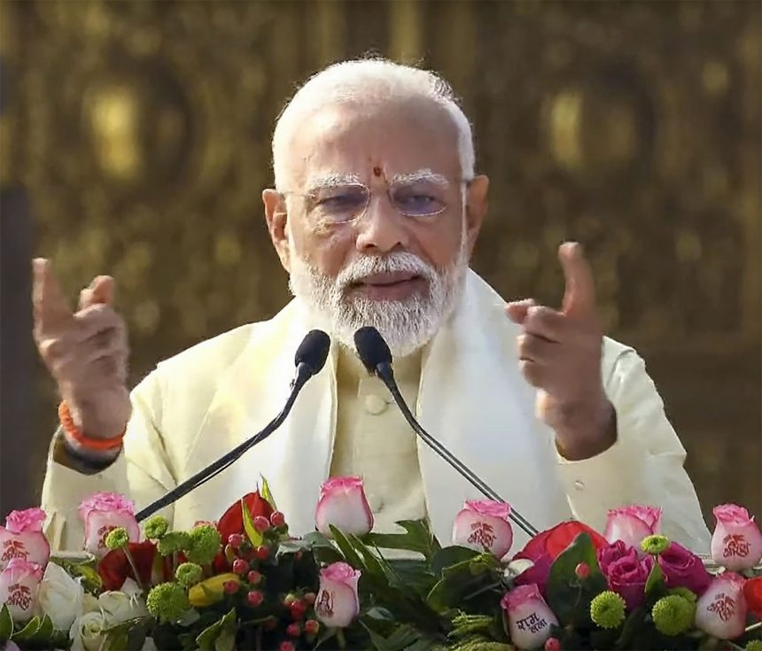 PM का भाषण राम-राम से शुरू, जय सियाराम पर खत्म