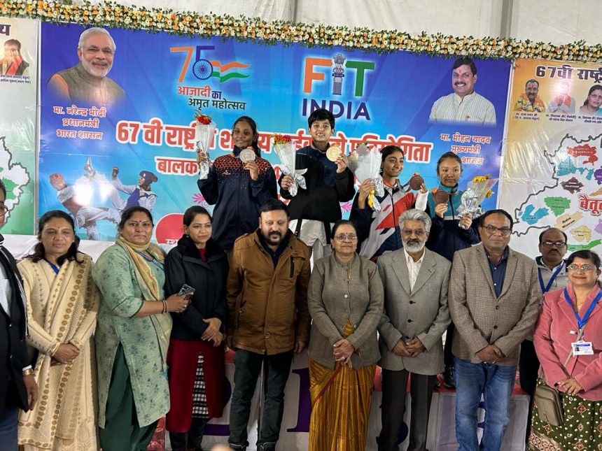 इंटरनेशनल स्तर पर देश के लिए खेलेगी शिवाजी स्कूल की छात्रा तनीषा