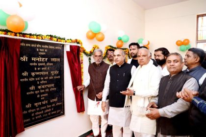 फ़रीदाबाद में चहुमुखी विकास कार्य करने में सरकार ने नहीं छोड़ी कोई कसर: कृष्ण पाल गुर्जर
