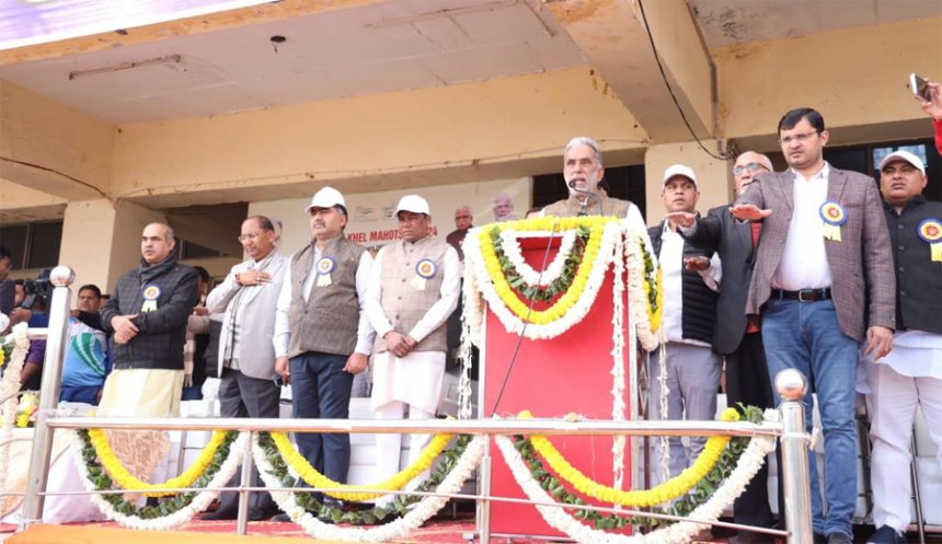 छुप्पी हुई खेल प्रतिभाओं को निखारना सांसद खेल महोत्सव का मुख्य ध्येय : श्री कृष्णपाल गुर्जर