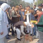 विधायक राजेश नागर ने सराय ख्वाजा में सीवर कार्य शुरू कराया