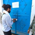 Corporation's Faridabad Old Zone-1 and 2 tightened the noose on property tax defaulters and sealed 10 units.