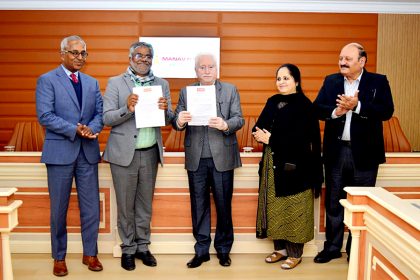 छात्रों को बेहतर स्वास्थ्य देखभाल प्रशिक्षण के लिए मानव रचना और अमृता हॉस्पिटल ने एमओयू पर हस्ताक्षर किए