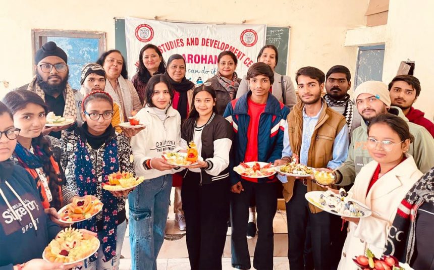 राजकीय महाविद्यालय फ़रीदाबाद में कुकिंग कार्यशाला का आयोजन