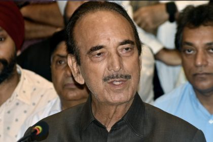 कांग्रेस पार्टी खत्म हो रही, इसकी वजह कुछ लोगों की कमजोरियां और अहंकार : गुलाम नबी आजाद