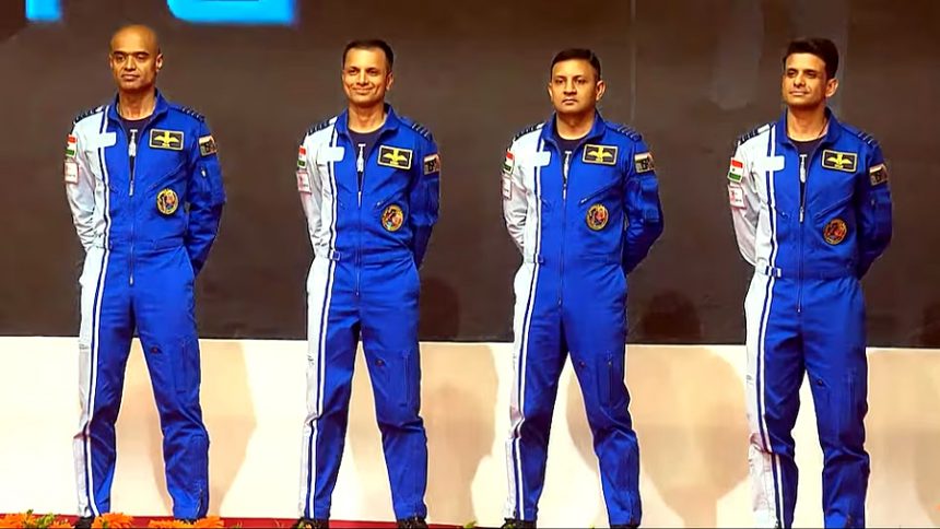 गगनयान के 4 एस्ट्रोनॉट्स के नामों का ऐलान