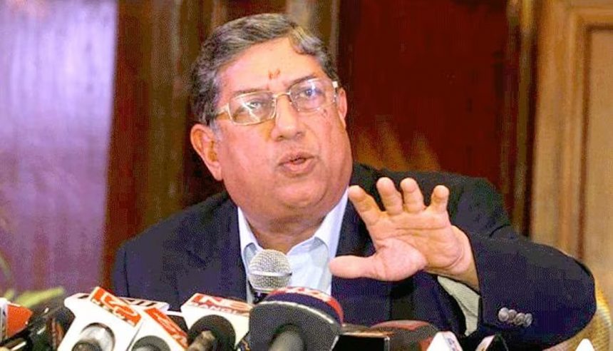 BCCI के पूर्व अध्यक्ष श्रीनिवासन के ठिकानों पर रेड