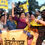 केजरीवाल की गिरफ्तारी पर AAP कार्यकर्ताओं का प्रदर्शन, कई वर्कर्स हिरासत में