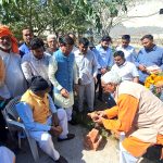 MLA Rajesh Nagar started construction work worth lakhs of rupees in Tilpat.