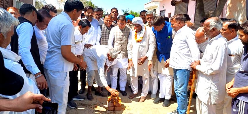 विकास का रास्ता सड़कों से होकर गुजरता है : राजेश नागर