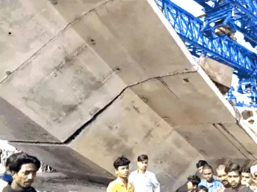 Part of the country's longest bridge collapsed in Bihar: one dead, 10 injured evacuated