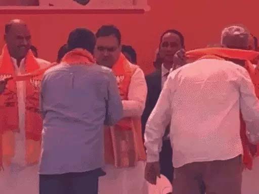Janata Sena merges with BJP: 2 former ministers and MLAs of Congress also join BJP