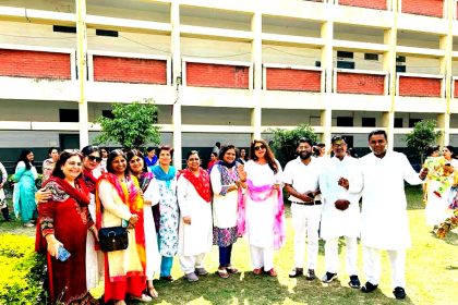 Holi celebration organized in Government College, Faridabad
