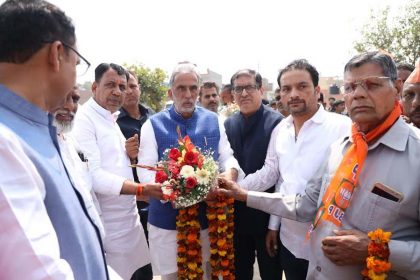 Central and state governments have left no stone unturned for the development of Faridabad: Krishnapal Gurjar