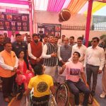 Special Achievers Trust organized basketball tournament for disabled people at SRS International School, Sector 88.