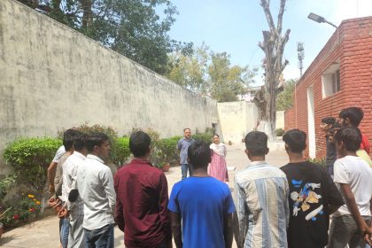 CJM Sukirti Goyal inspected the juvenile home:-