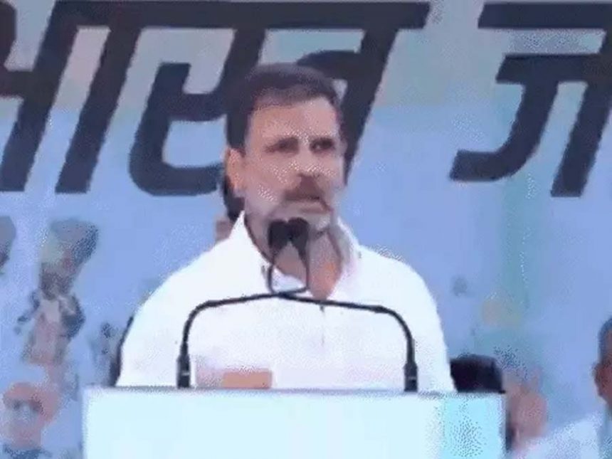 Rahul promised caste census-economic survey in Nandurbar: Gandhi family reached after 14 years