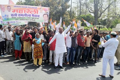 Thousands of people joined the Delhi Maharally under the leadership of Sumit Gaur.