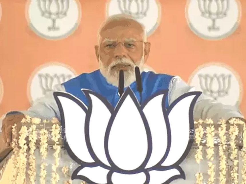 Filled with jealousy in the hearts of Congress: Modi