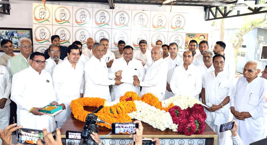 Congress workers should mobilize with full readiness in view of Lok Sabha elections: Bhupendra Hooda