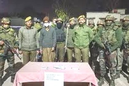 Helper of terrorists arrested in Poonch, Jammu and Kashmir