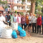 Resident Welfare Association and Navdeep Seva Samiti Trust conducted cleanliness campaign in five F Block parks.