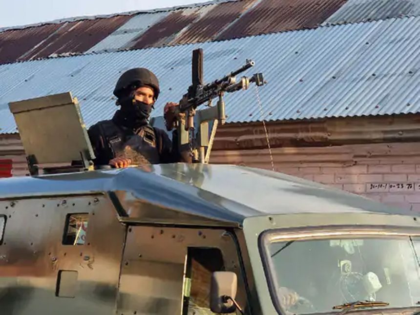 Two terrorists killed, two soldiers injured in Sopore, Jammu and Kashmir