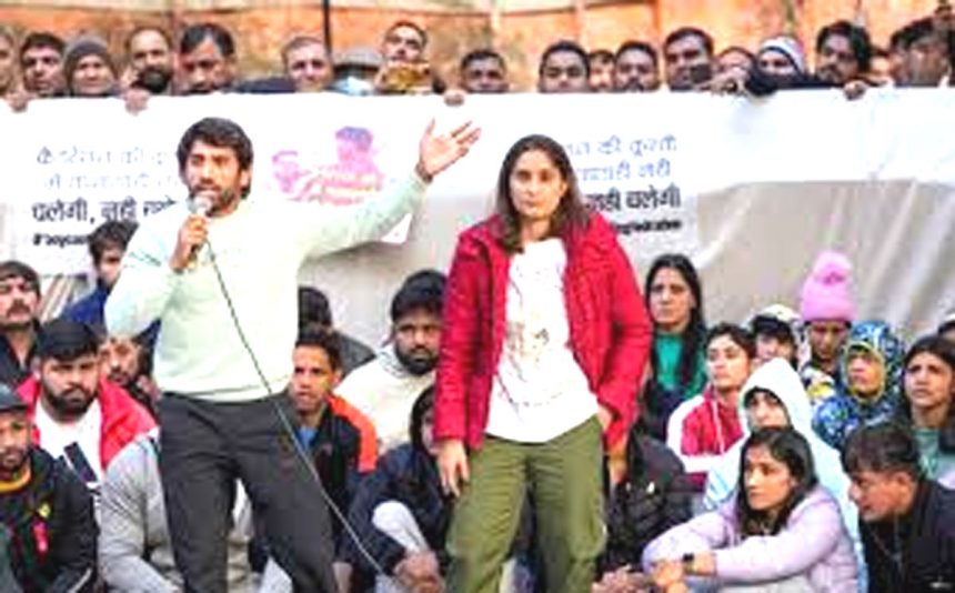 Case of sexual harassment of female wrestlers