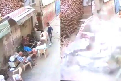 The wall of the cremation ground collapsed, 5 including 2 girls died, jam was created