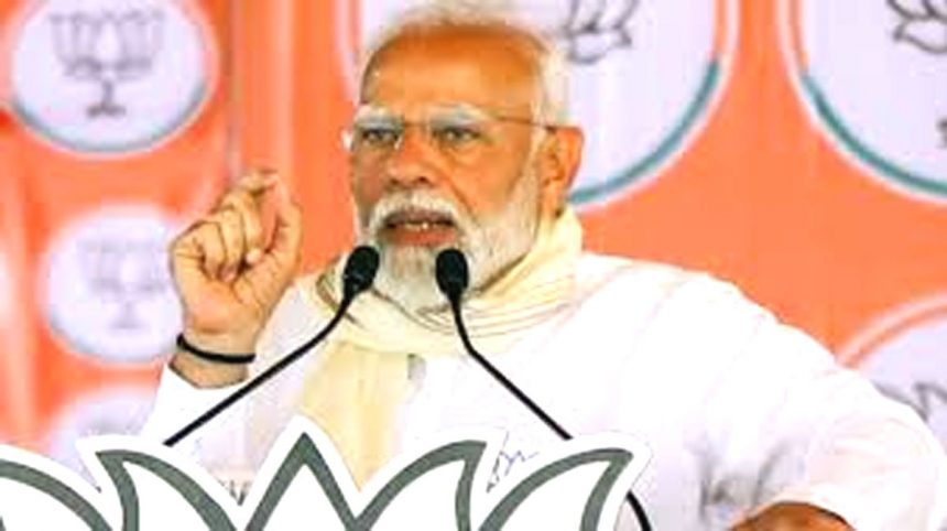 Neighbor, supplier of terror, is craving flour: Modi