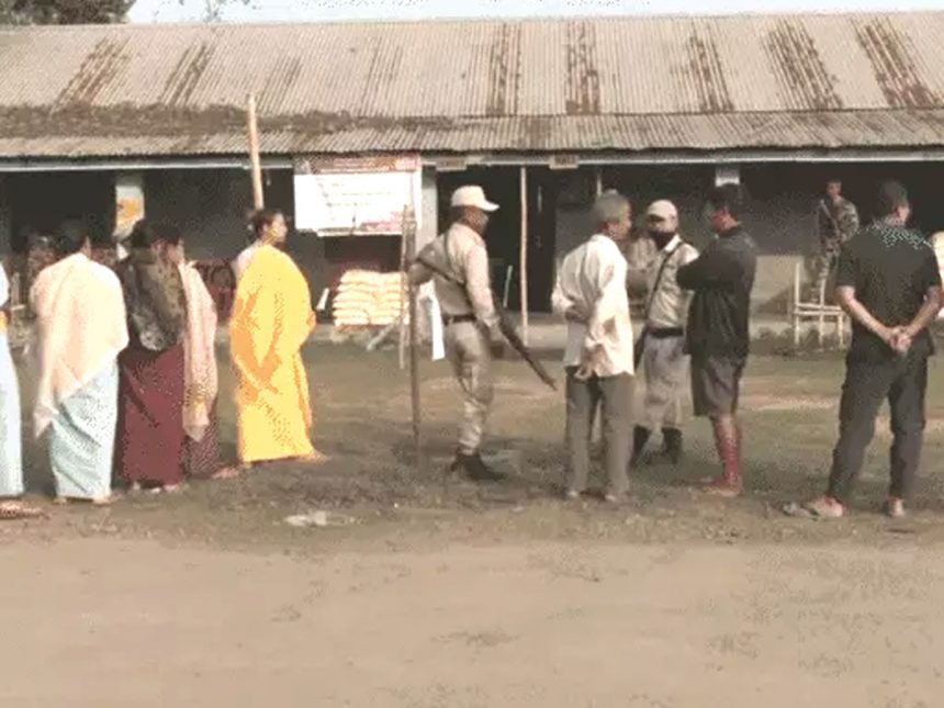 Re-voting at 11 booths of Inner Manipur Lok Sabha seat