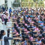 The land of Faridabad became witness to the unique initiative of the country, eight and a half lakh hands raised together for the pledge of voting.