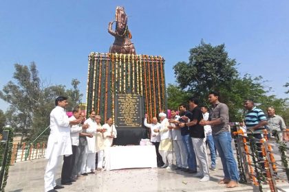 Nahar Singh Memorial Society paid tribute to immortal martyr Raja Nahar Singh on his birth anniversary.