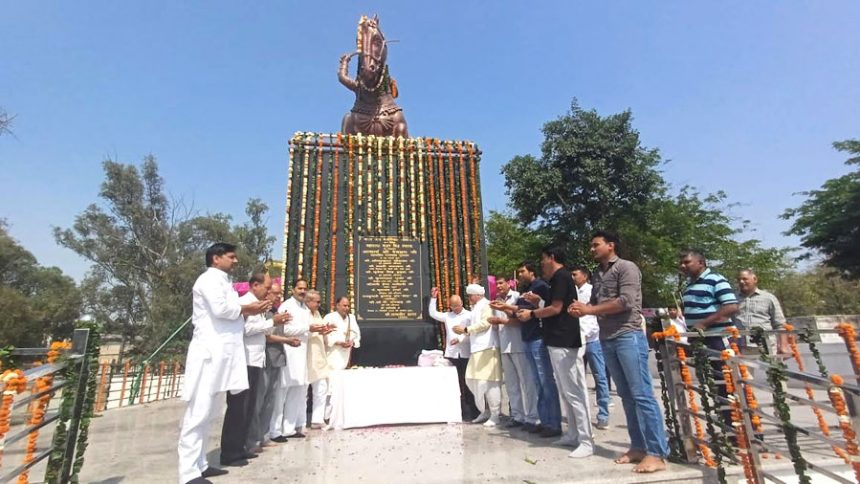 Nahar Singh Memorial Society paid tribute to immortal martyr Raja Nahar Singh on his birth anniversary.
