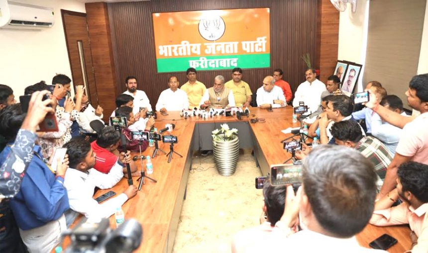 Inheritance tax and reservation based on religion are dangerous intentions of Congress: Krishnapal Gurjar