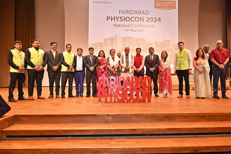 अमृता हस्पताल में हुआ फरीदाबाद फिजियोकॉन का भव्य आयोजन
