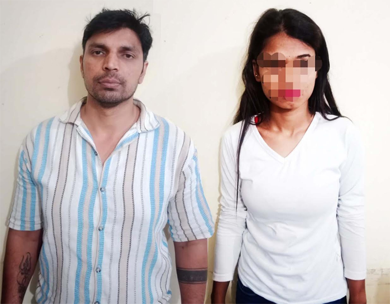 हनी ट्रैप कर ब्लैकमेल करने वाले गैंग का पर्दाफाश, दो गिरफ्तार