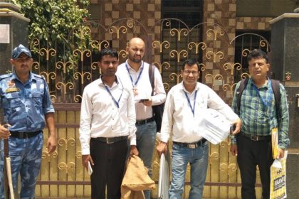 Six voters cast their vote under home voting of 85 plus and disabled voters.