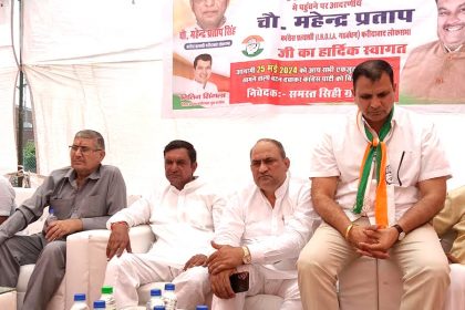 Now the people will give a befitting reply to the government which has been sucking the blood of the people of Faridabad for 10 years: Mandhir Singh Mann