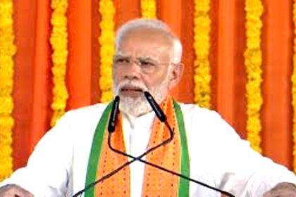 Congress stabbed Baba Saheb in the back: Modi