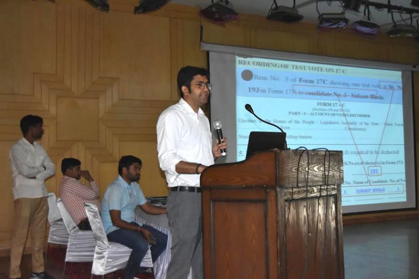 Tips for successful conduct of elections given in training to polling parties