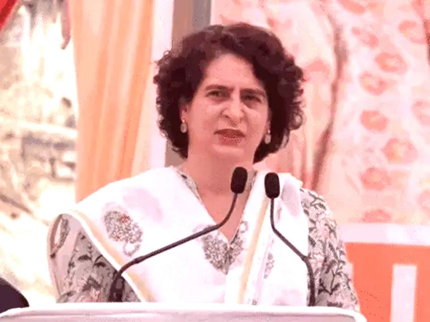 Mafia rule in Assam: Priyanka Gandhi