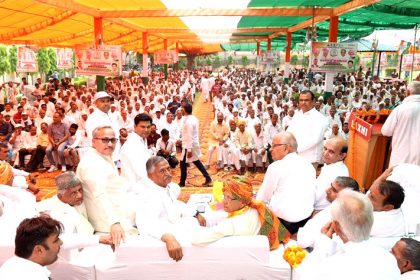 Vote in favor of Congress to get rid of BJP's lies and loot. Mahendra Pratap Singh